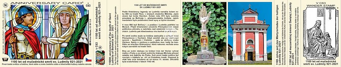 TV V-C63, 1100 let od mučednické smrti Sv.Ludmily