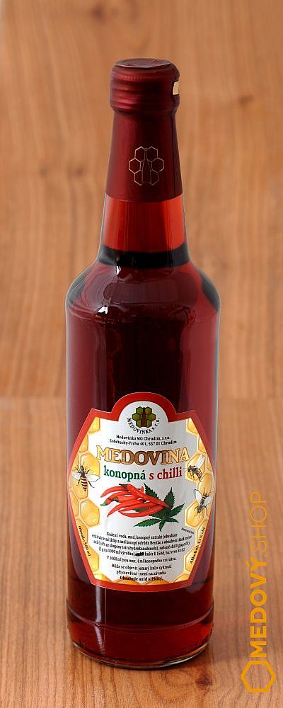 Medovina s konopím a chilli 0,5l