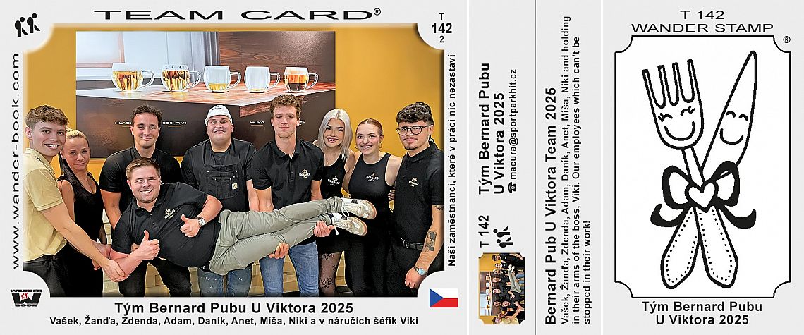 TV  T-142 ver.2, Tým Bernard Pubu U Viktora 2025