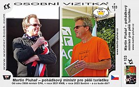 TV  P-133 ver.3, Martin Pluhař, pohádkový ministr pro pěší turistiku