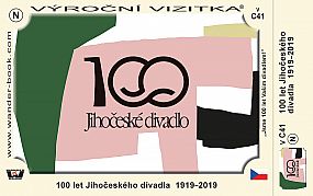 TV  V-C41, 100 let Jihočeského divadla 1919-2019