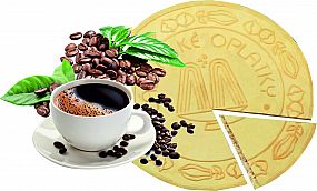 Alžírská káva - lázeňské oplatky